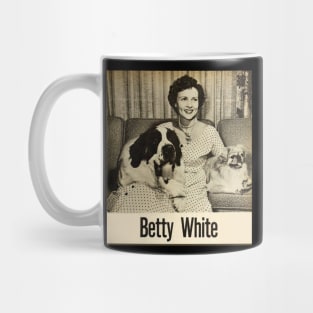 betty white vintage Mug